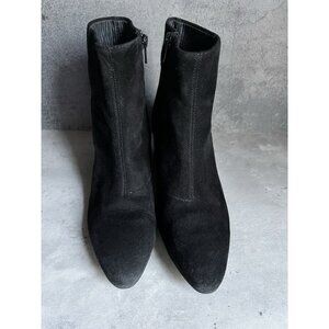 Vagabond Black Suede Ankle Boots